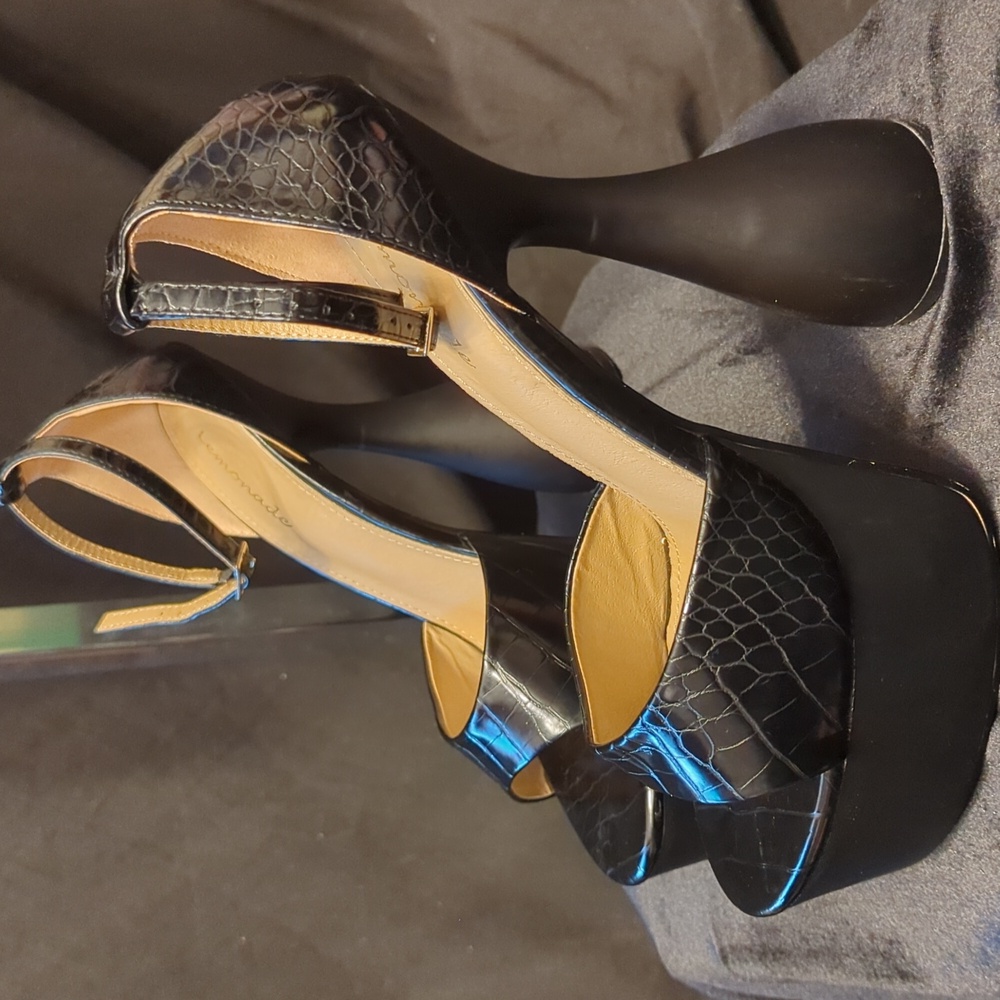 Radiate platform heels from Lemonade
